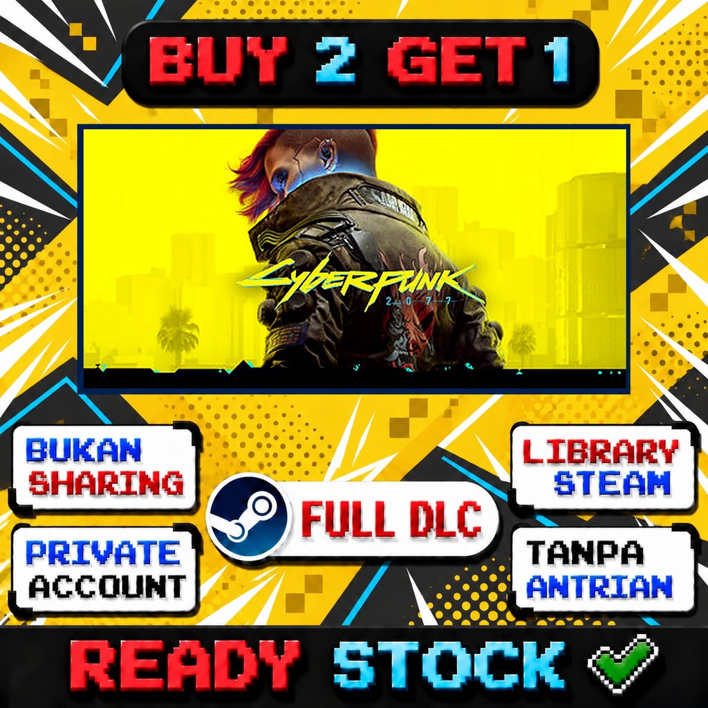 Cyberpunk 2077 Private Steam Promo Beli 2 Gratis 1