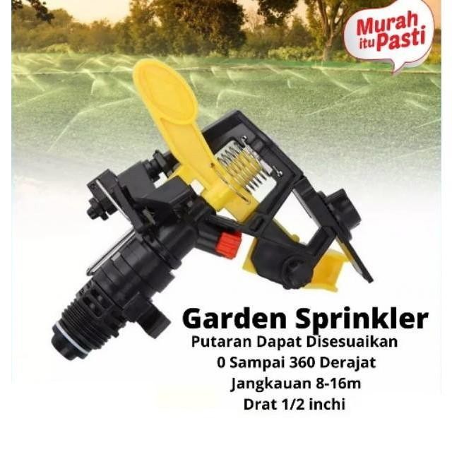 PREMIUM Sprinkler Taman / Penyemprot Tanaman Sprinkler Putar Impact sprinkler
