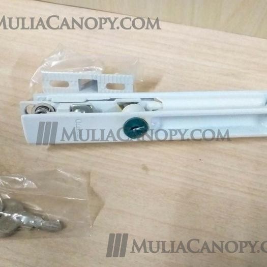 PREMIUM Kunci Pintu Sliding Aluminium Kaca Dorong Geser Rumah Lock ONASSIS