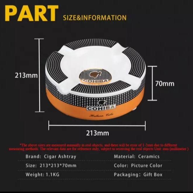 Cohiba Ashtray Cigar big size