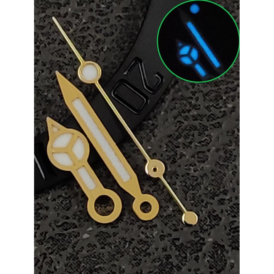 Seiko Mod Hands A1 - A9 Lumed For NH35/NH36/4R