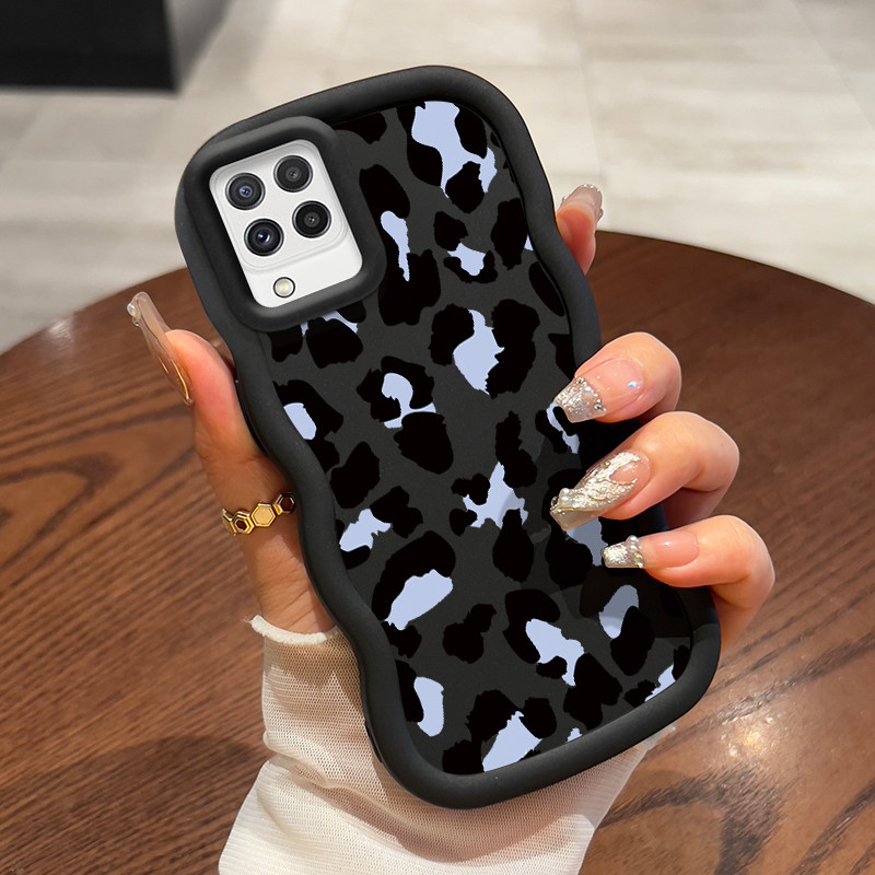 Casing Untuk Samsung A22 M22 M32 Case Casing Tatu Leopard pola HP Cesing lunak Silikon Softcase Maca