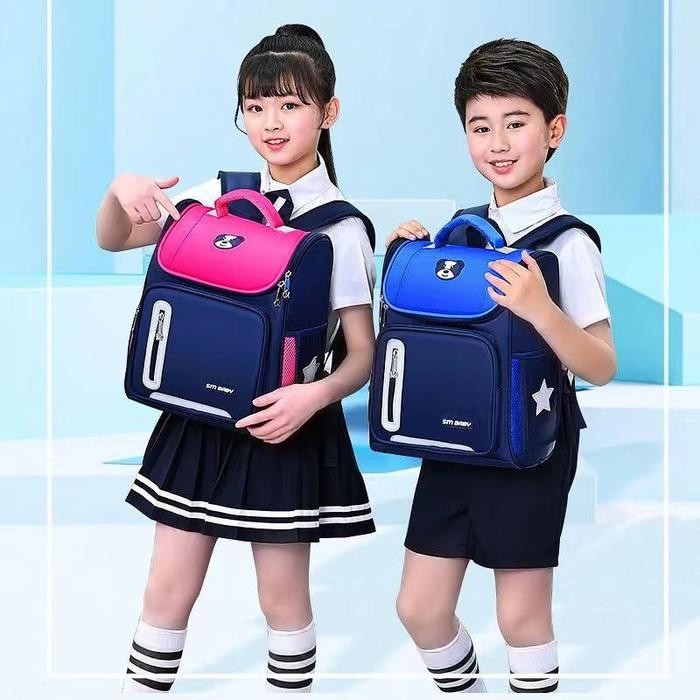 Pilihan- Tas Sekolah Anak Cewe Cowo Tas Ransel Anti Air Terbaru 1001