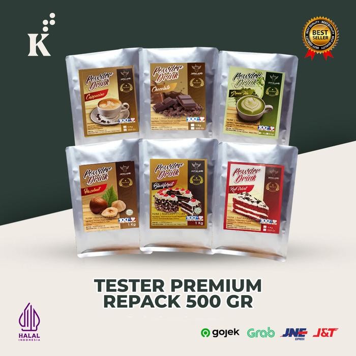 

Tersedia Javaland Bubble Drink Premium Tester 500g - Bubuk Minuman Shopee