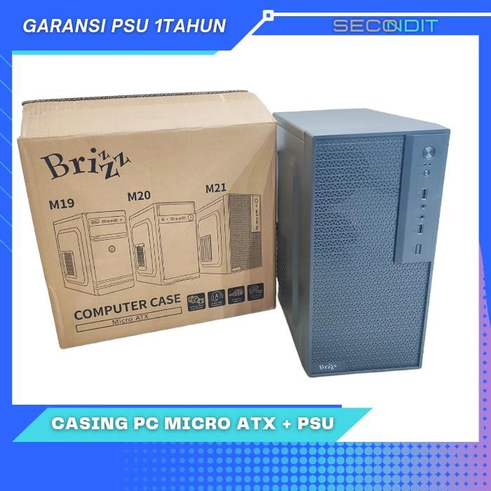 CASING PC MINI MICRO ATX PSU 500W CASING KOMPUTER STANDART