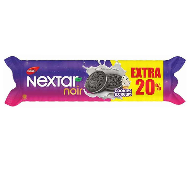 

Nextar Noir Cookies & Cream 144G