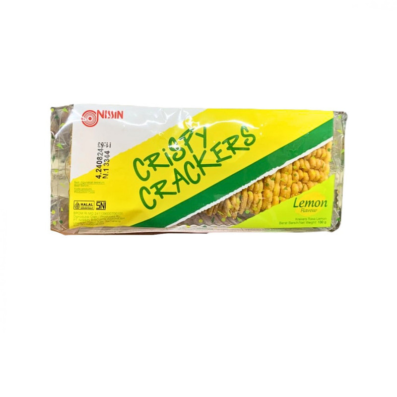 

Nissin Crispy Crackers Lemon 130G