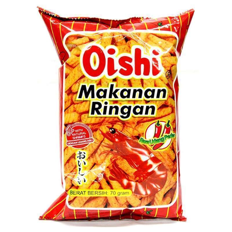 

Oishi Cracker Udang Pedas 70G