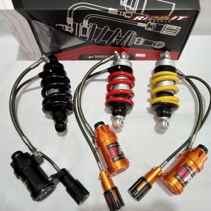 SHOCK SKOK BELAKANG MONOSOK GP MX NEW TABUNG PISAH 104 3,CLIK/KLIK Motorcycle