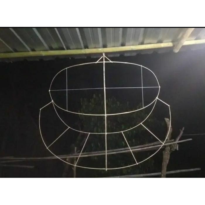 (Good) kerangka layangan gapangan 1 meter - Ludoyo