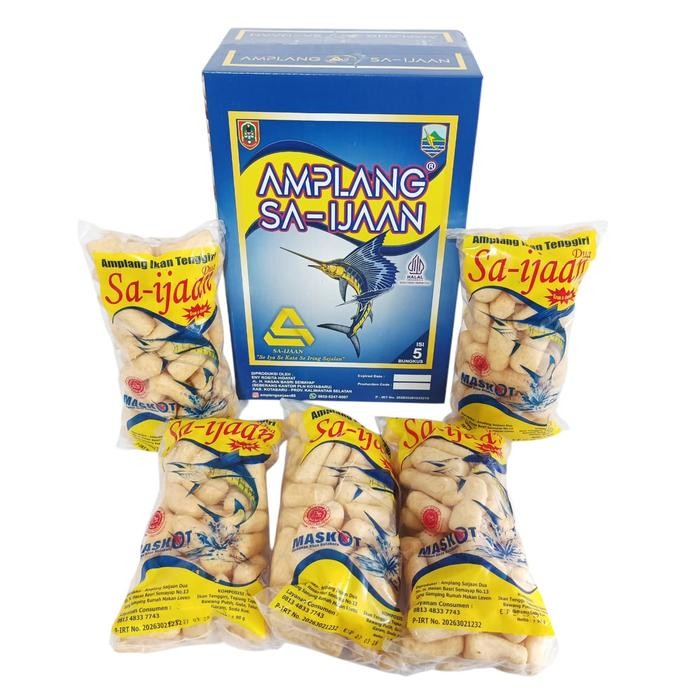

ORIGINAL Amplang Ikan Tenggiri Saijaan Khas Kalimantan - Kotak Kecil READY STOCK
