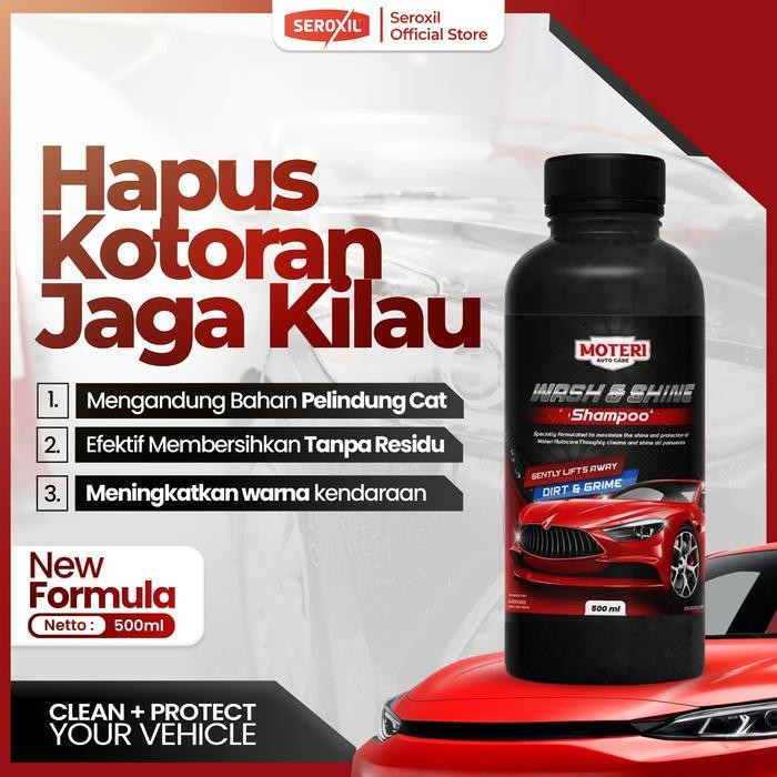 3M Otocars - Wash & Shine Mobil Motor - Sabun Mobil Motor - Moteri 500Ml