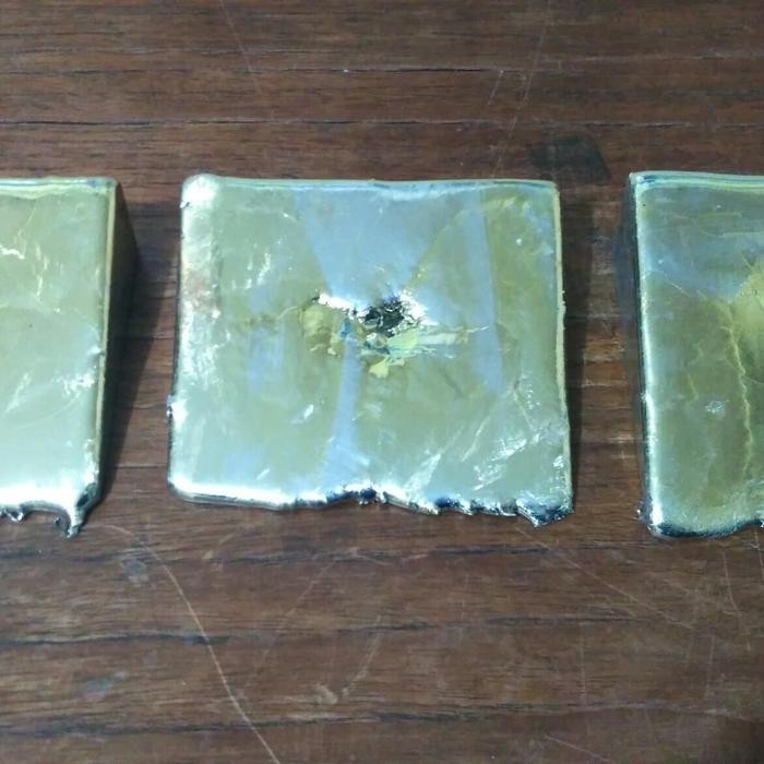 Timah Putih Batangan Ingot Kadar Kandungan 97 Persen