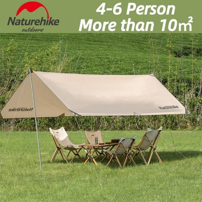 FLYSHEET SQUARE NATUREHIKE NH20TM006 GIRDER SHELTER KANOPI TENDA