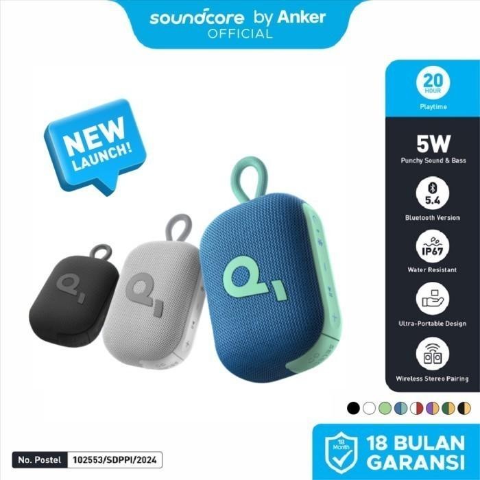 TERBARU ANKER SOUNDCORE SELECT 4 GO SELECT4GO 4GO BLUETOOTH SPEAKER - A31X1 TERMURAH