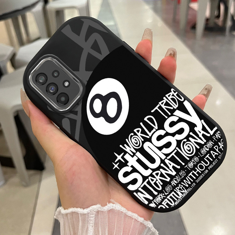 Casing Hp Untuk Samsung Galaxy A73 5G A72 5G A71 Case Casing Bola 8 Billiard Lucky Number Softcase S