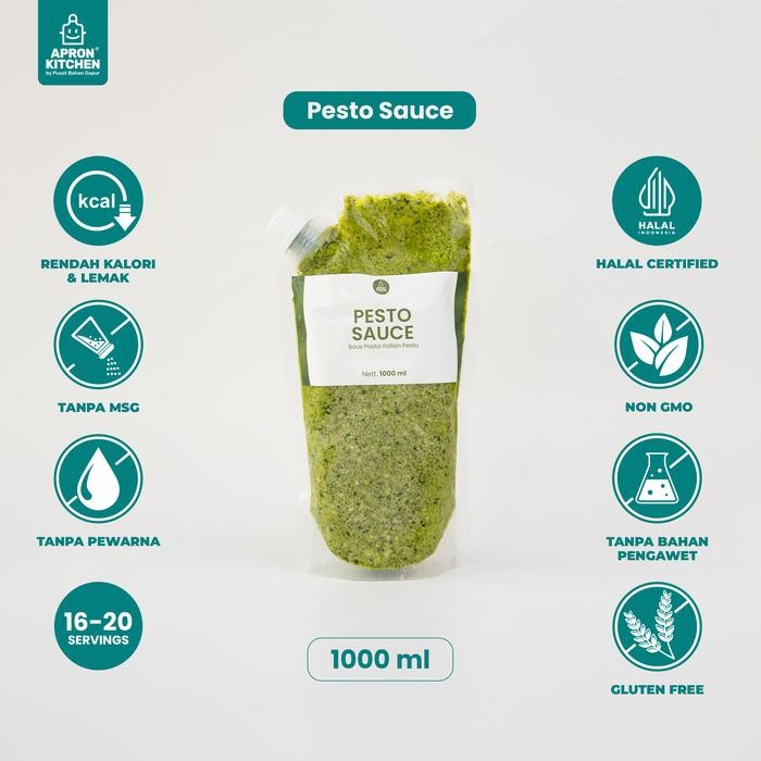 

Pesto Sauce kemasan 1 Ltr (custom link)