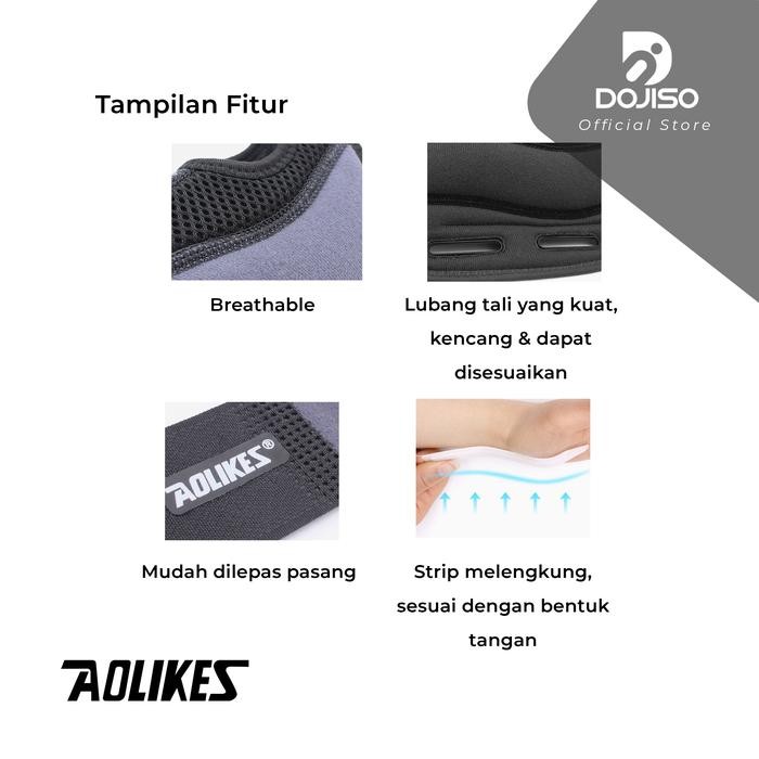 Wrist Brace AOLIKES Splint Pelindung Pergelangan Tangan Carpal Tunnel