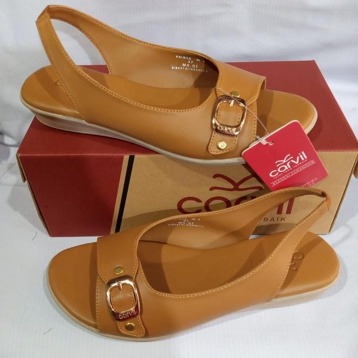 BARU sepatu sandal wanita Carvil prinsa-01 original stome