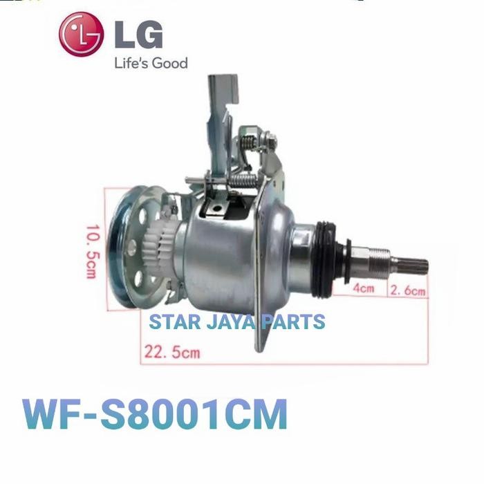 Gearbox Mesin Cuci Lg Wf-S8001Cm