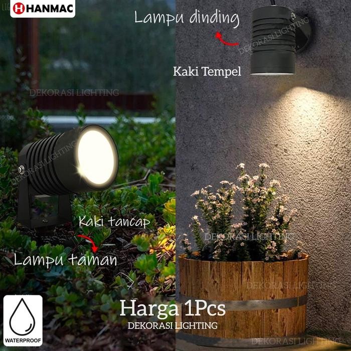Lampu Sorot Led Spotlight 7W Outdoor Waterproof Plafon Tancep Dekor