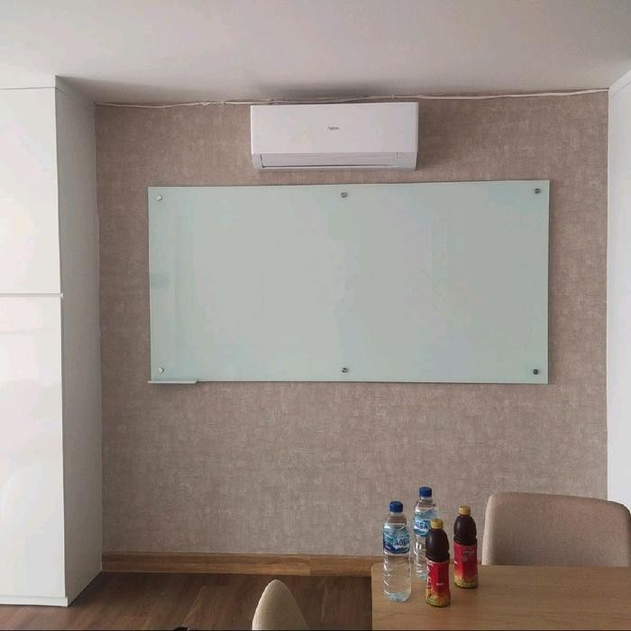 

Glassboard magnetik uk.100x200cm (5mm) / Papan Tulis Kaca