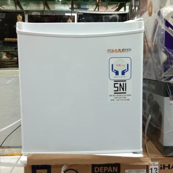 Sharp Mini Bar Sj 50 Mbxw Sj 50 Mb Xw Kulkas Portable Low Watt