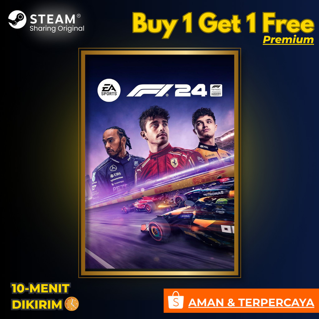 Steam Share Premium - F1 24 / F1 2024 – Instan, Aman, Murah | Buy 1 Get 1