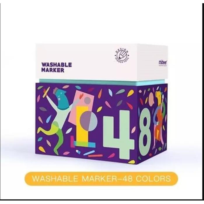 

Mideer Washable Marker - 48