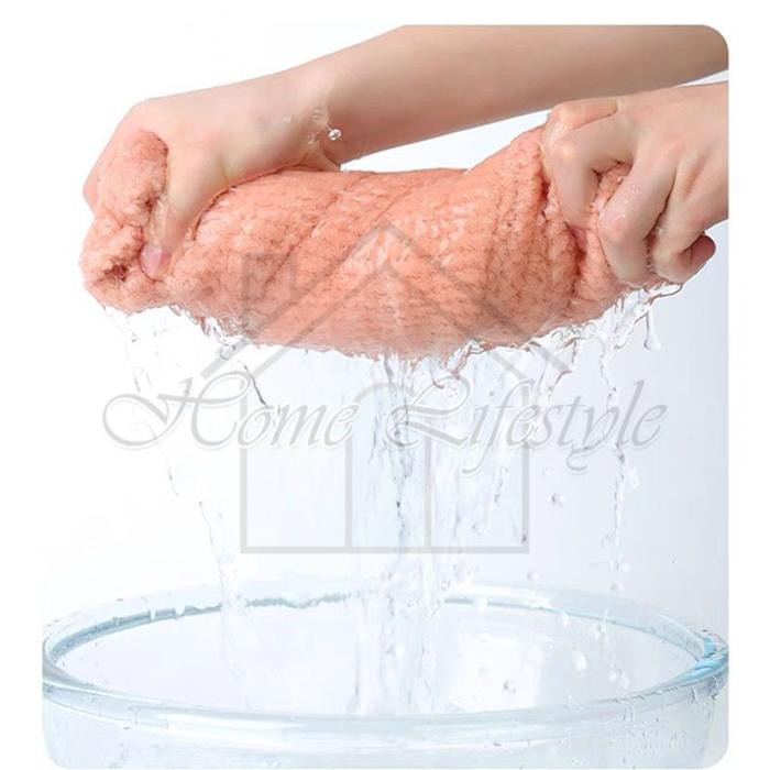 Handuk Set 3 In 1 / Handuk Mandi / Handuk Muka / Handuk Keramas / Handuk Microfiber Set 3 Pcs