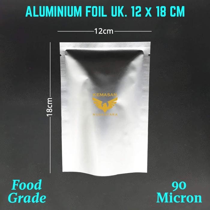terbaru aluminium foil sachet 12x18cm kemasan bubuk minuman & kopi
