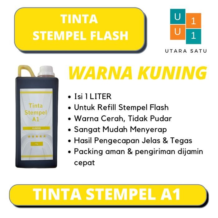 

Tinta Stempel Flash Warna Kuning 1 Liter