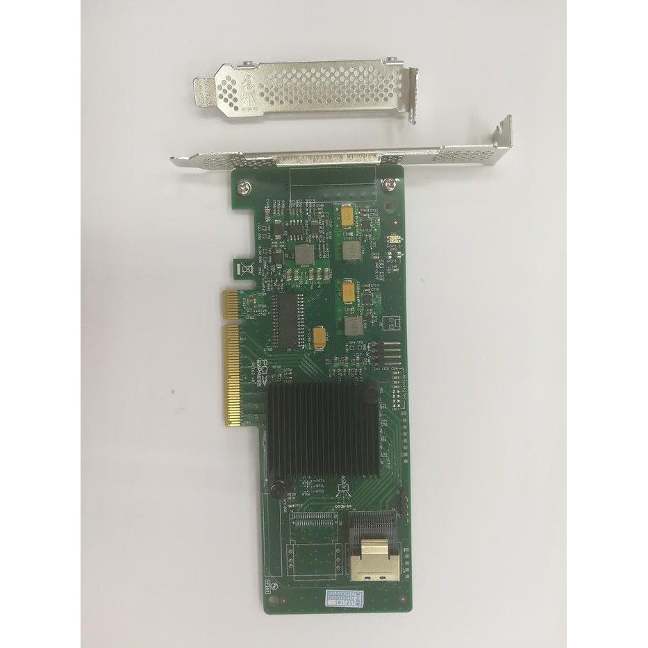 SAS CARD LSI 9211-4I ( NOT INCLUDE CABLE )