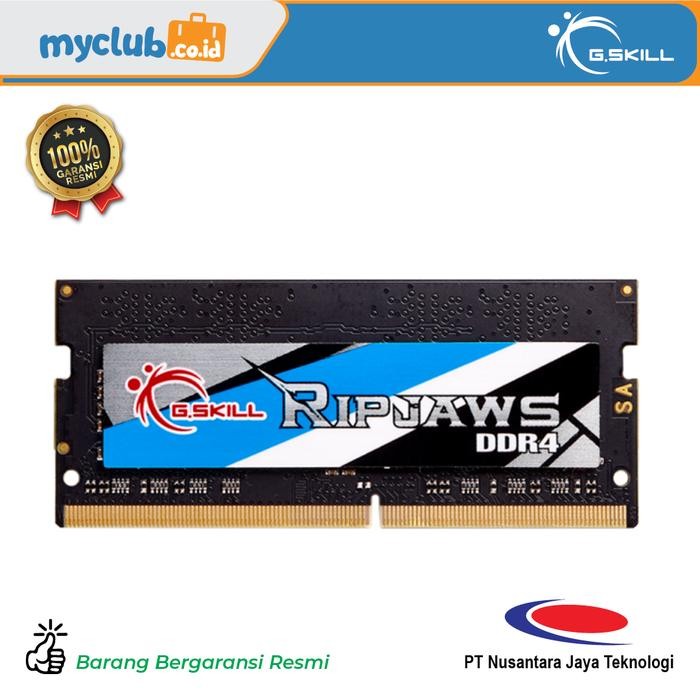 G.SKILL RIPJAWS DDR4 SO-DIMM DDR4 3200 MHZ CL22 32GB (1X32GB) F4-3200C22S-32GRS