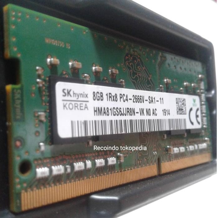 RAM LAPTOP SK HYNIX 8GB 2666 DDR4 PC4-2666V MEMORY NOTEBOOK SODIMM