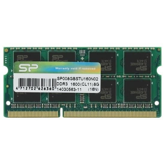 RAM SODIMM / LAPTOP 8GB DDR3 PC12800 16 IC BERGARANSI