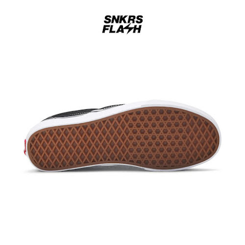 VANS Classic Slip On Black Sepatu Sneakers Unisex - VN000EYEBLK - Size 43