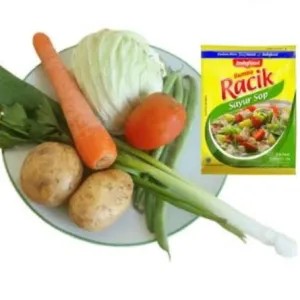 

paket sayur sop+racik sayur sop