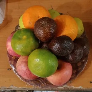 parsel piring coklat : Kino Medan Fuji ziangli salak 1per pack