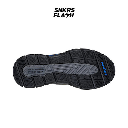 SKECHERS M Usa Respected Black Sepatu Casual Pria - 205201BLK - Size 43