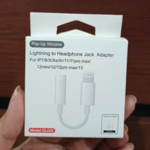 Jack Adapter Headset to Lightning Iphone