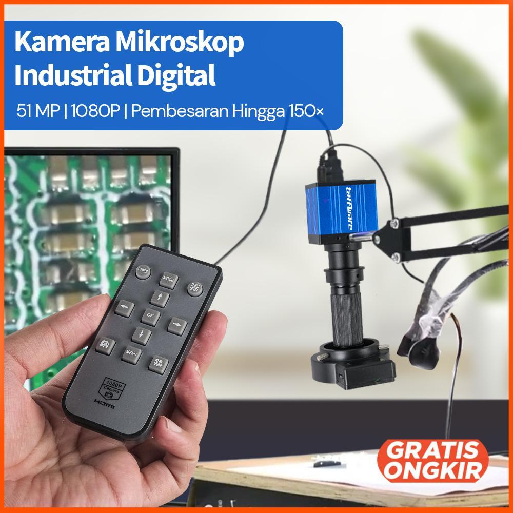 Taffware Kamera Mikroskop Industri 51MP 1080P - Digital Microscope LED USB