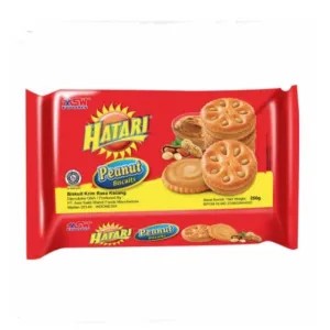 HATARI PEANUT BISCUIT 225g