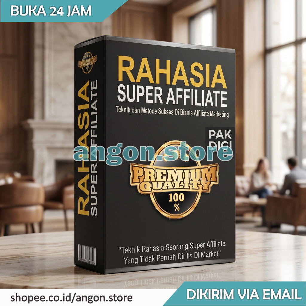 ECOURSE - Rahasia Super Affiliate Mastery - Materi Video Pembelajaran