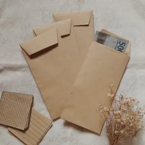 AMPLOP COKLAT KECIL (UNTUK GAJI)