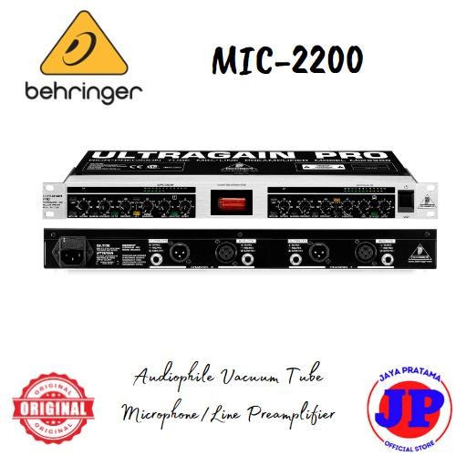 Behringer Ultragain Pro MIC-2200 Tube Microphone Preamp MIC2200