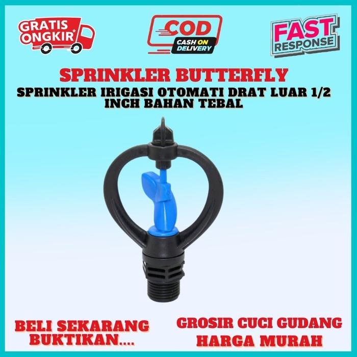PREMIUM sprinkler pertanian sprinkler butterfly siram tanaman
