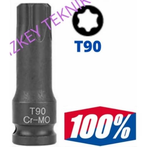 KEYCON Kunci Socket sock Impact L Bintang 6 T90 Dr 1/2" Travel Motor