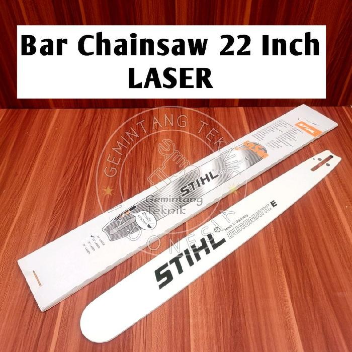 Bar Senso 22 Inch Baja 38 Mata STIHL ORIGINAL / Bar Chainsaw 22 Inch Baja 38 Mata Merk STIHL