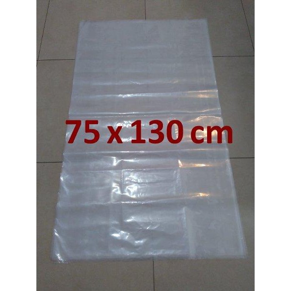 KANTONG PLASTIK BENING BESAR 75X130 CM PE TEBAL - KANTONG SAMPAH 75 X